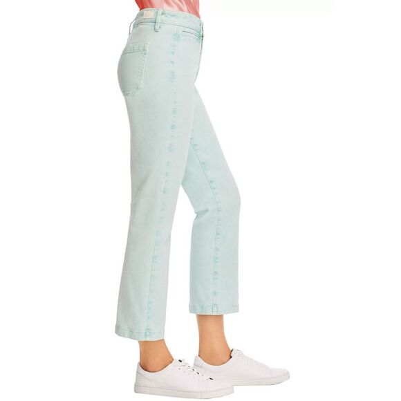 Paige Womens Colette Flared Jeans 25 Vintage Misty Green - NWT - Picture 3 of 3